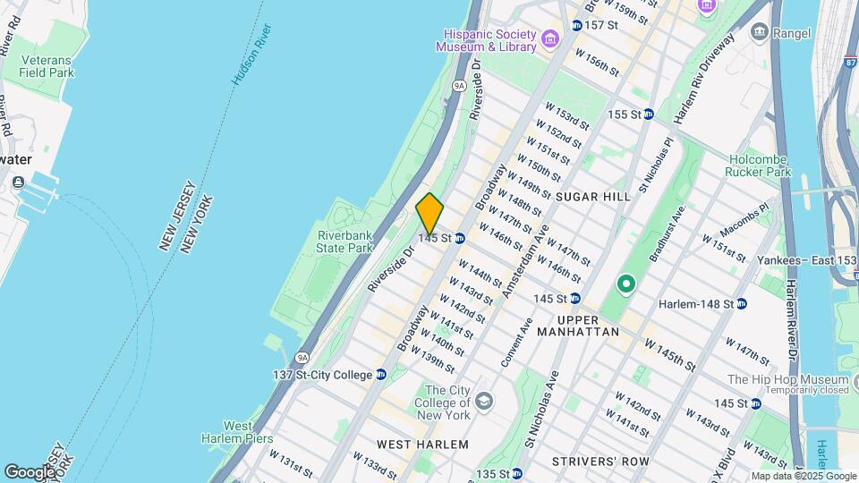 617 W 144th St Map and Location Details