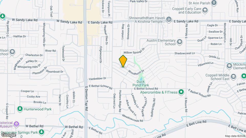 235 Woodhurst Dr Map and Location Details