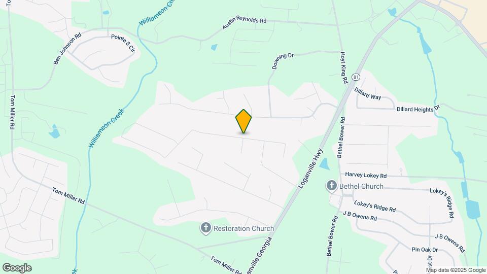 535 Saddle Ridge Dr Map and Location Details
