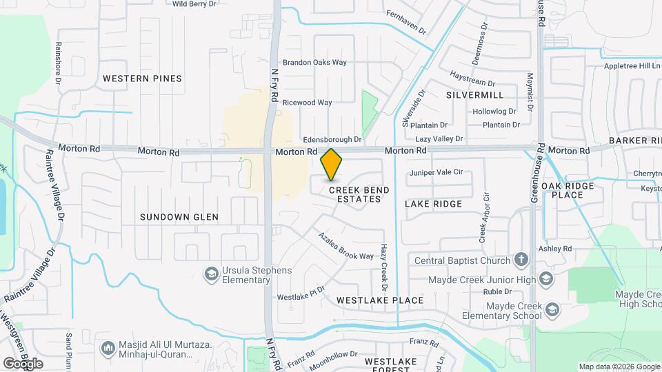 3010 Rosebud Dale Ct Map and Location Details