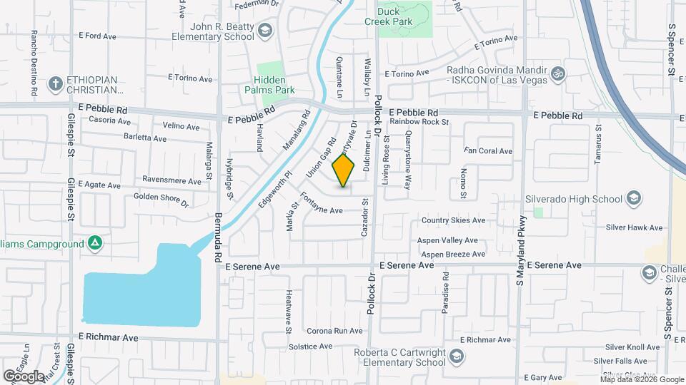 716 Castlebridge Ave Map and Location Details