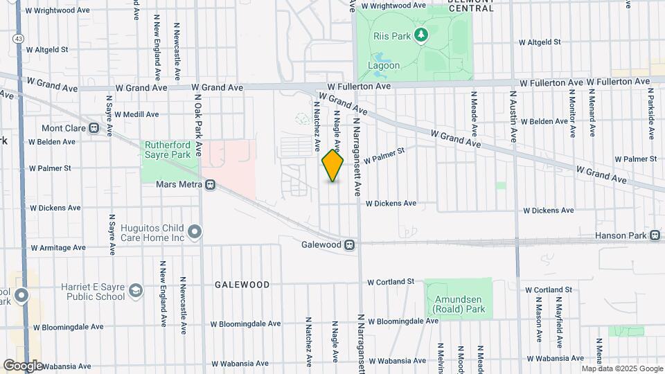 2124 N Nagle Ave-Unit -2 Map and Location Details