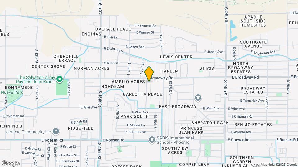 4411 S 19th St Map and Location Details