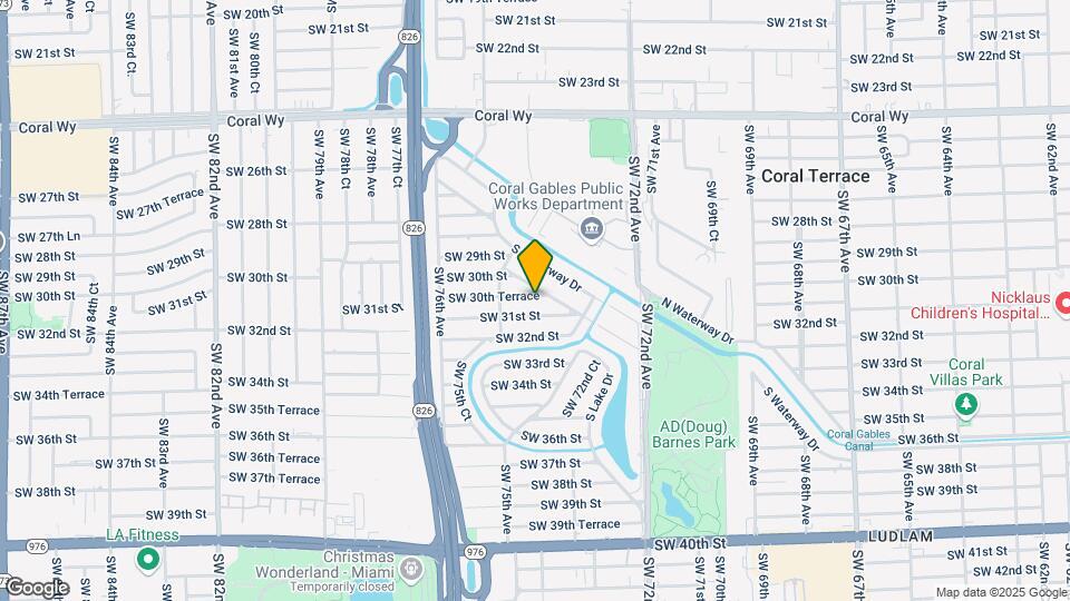 7390 SW 30th Ter Mapa y Detalles de la Ubicación