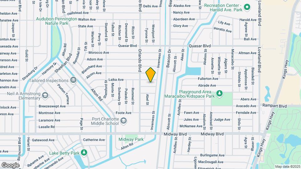22576 Tampa Ave Map and Location Details