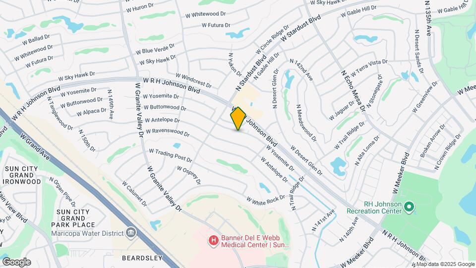 14607 W Yosemite Dr Map and Location Details