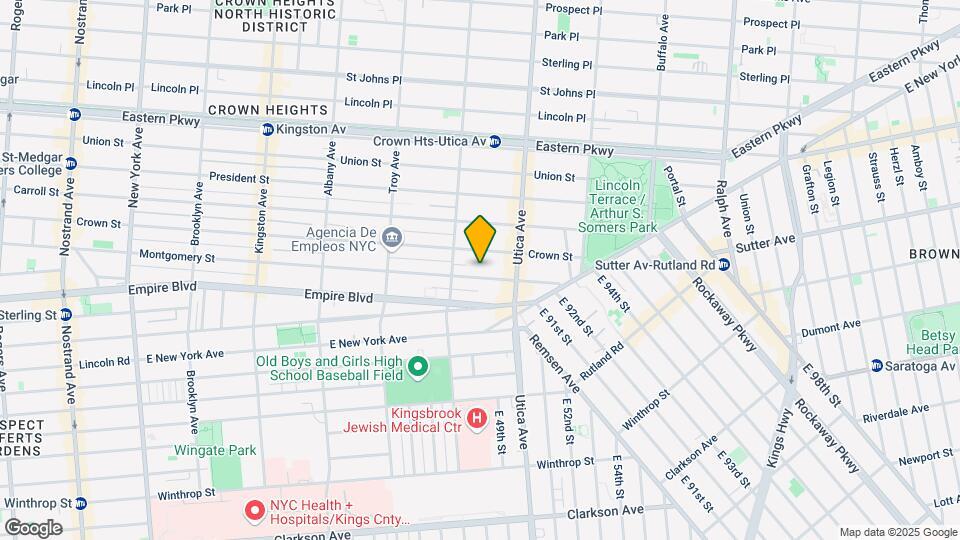 947 Montgomery St Map and Location Details