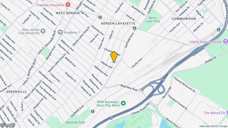 50 Randolph Ave, Unit 1 Map and Location Details