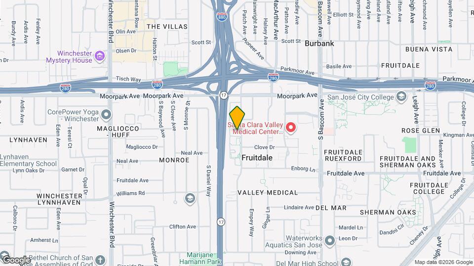 930 Catkin Ct Map and Location Details