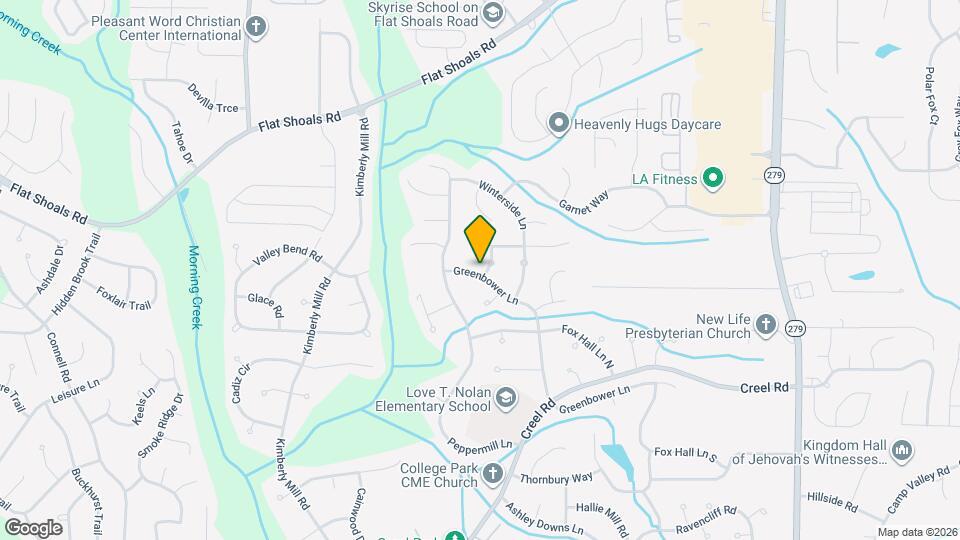 900 Turtle Bend Ln Map and Location Details