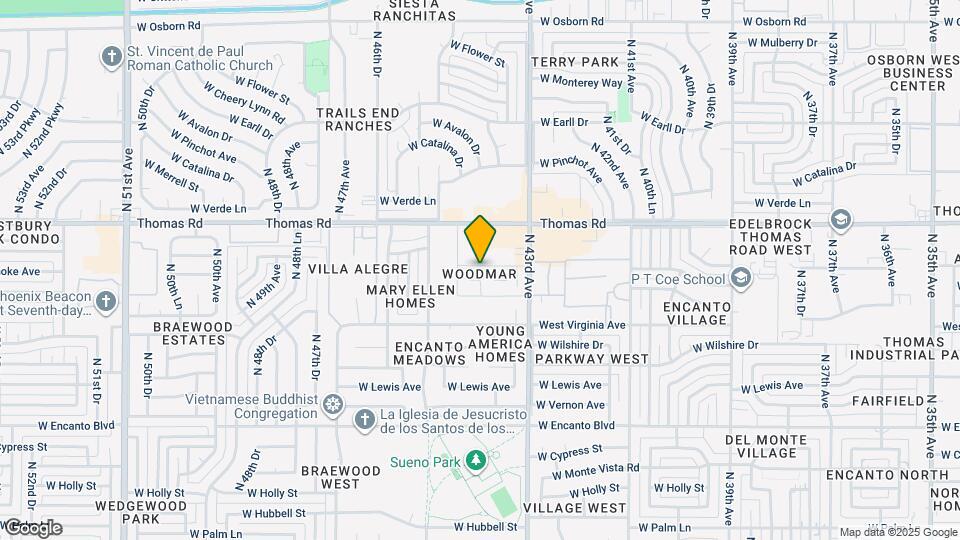 2686 N 43rd Ave Map and Location Details