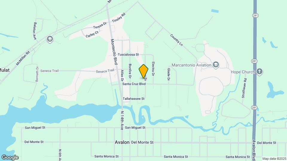 3209 Damon Dr Map and Location Details