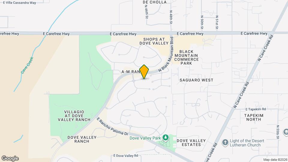 4613 E Thorn Tree Dr, Unit 37-093 Map and Location Details