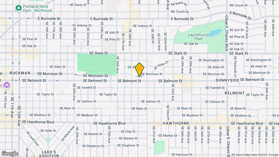830 SE 29th Ave Map and Location Details