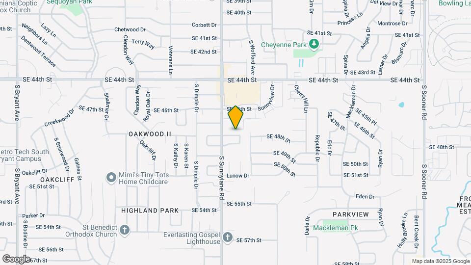 4325 SE 48th Terrace Map and Location Details