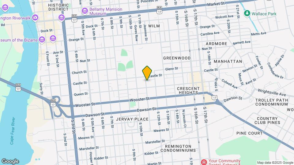 615 S 11th St Map and Location Details