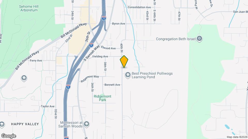 533 40th St Map and Location Details