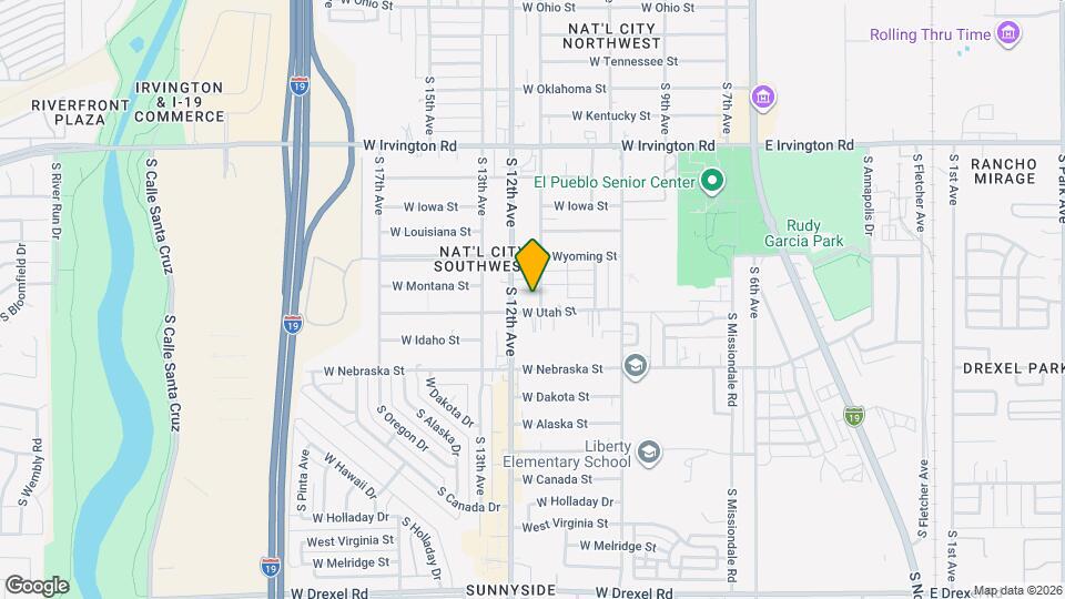 5144 S 11th Ave Map and Location Details