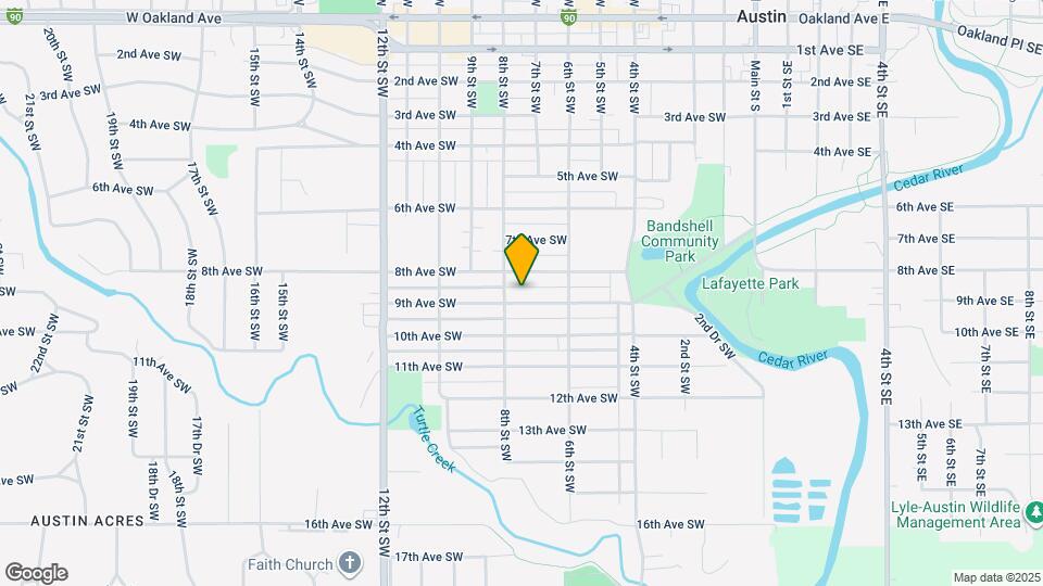 810 9th Ave SW Map and Location Details