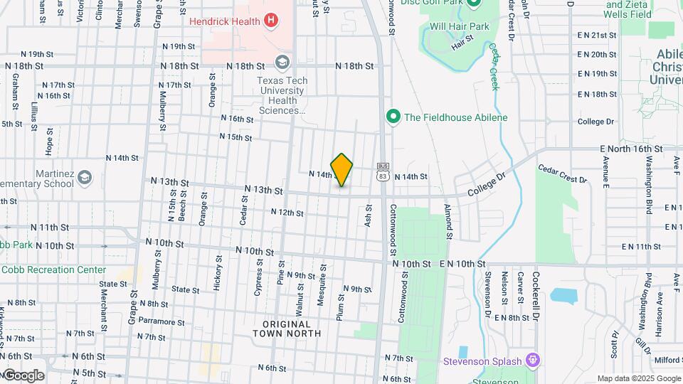726 N 13th St Map and Location Details