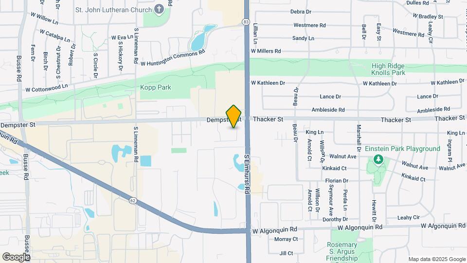 315 W Hawthorne Cir Map and Location Details