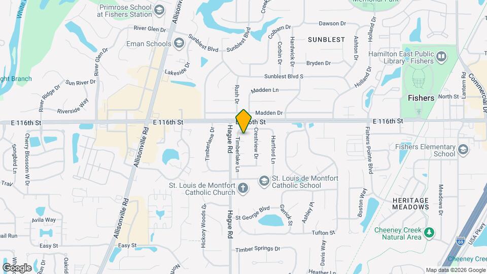 111 Timberlake Ct Map and Location Details