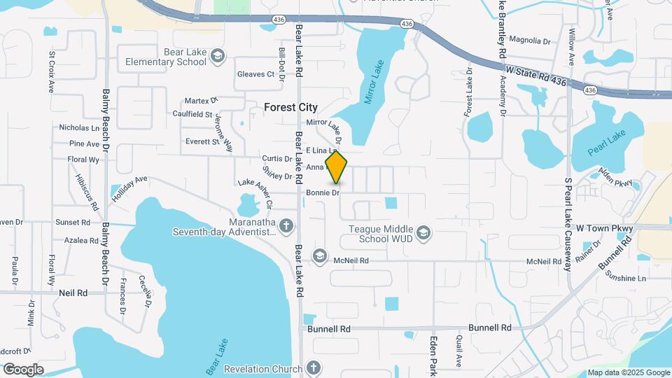 1226 Lois Ave Map and Location Details