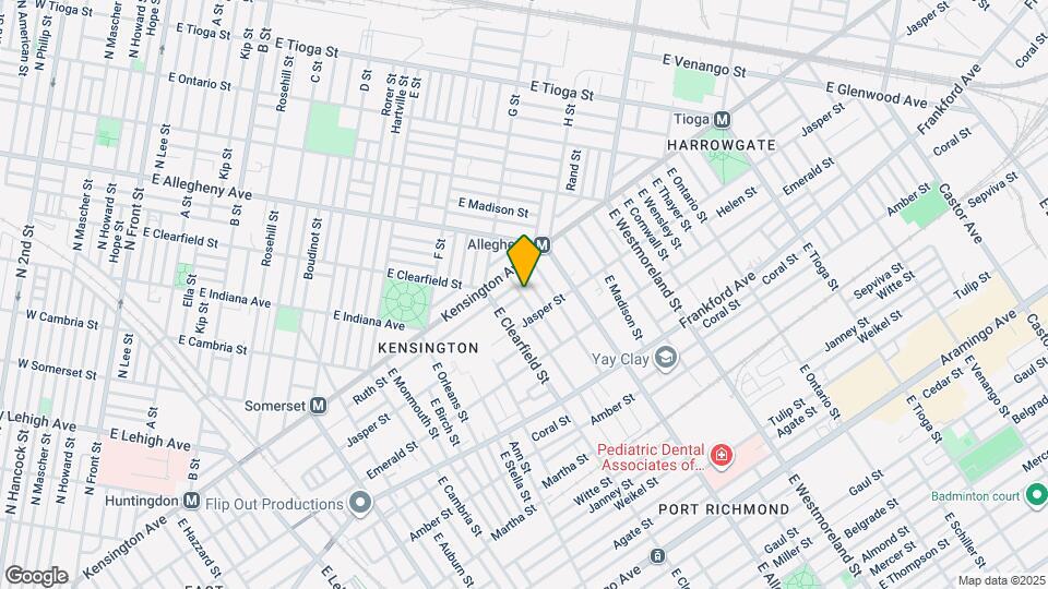 1839 E Clementine St Map and Location Details