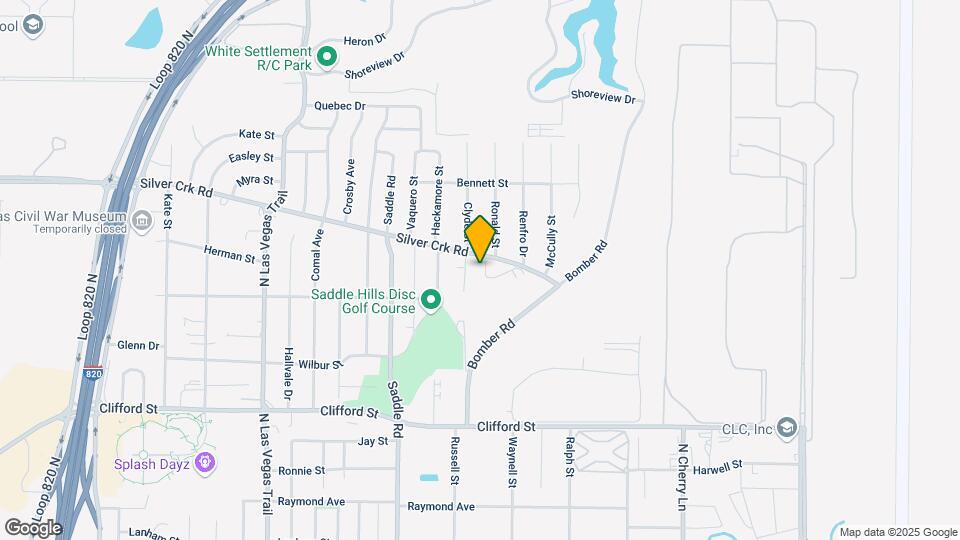 8129 Foxfire Ln Map and Location Details