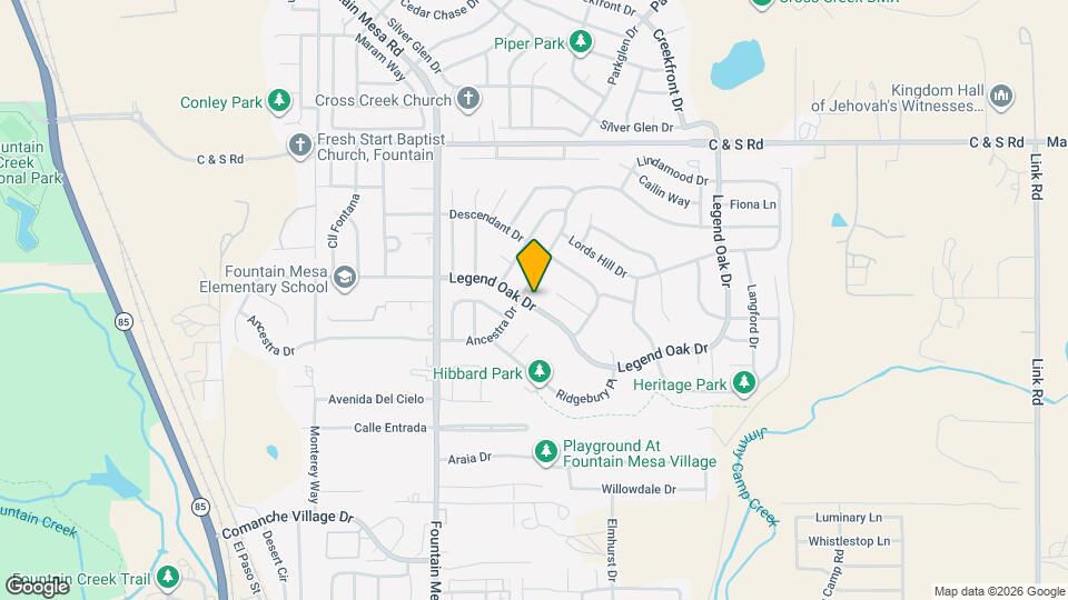 826 Legend Oak Dr, Unit E4 Map and Location Details