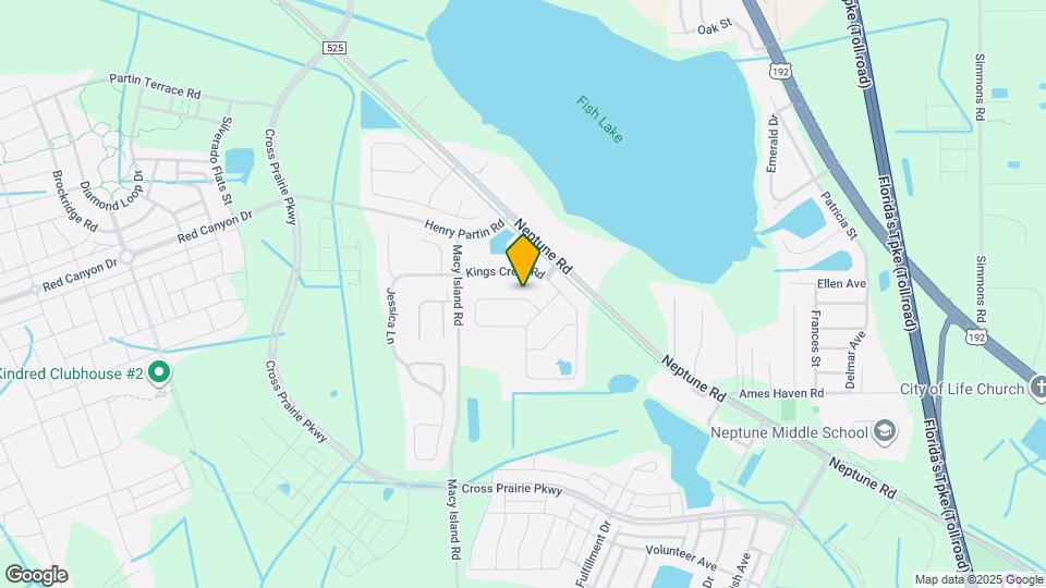 1447 Kingston Way Map and Location Details