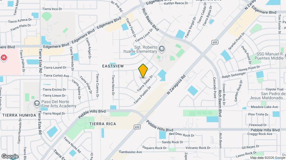 3112 Tierra Ayala Dr Map and Location Details