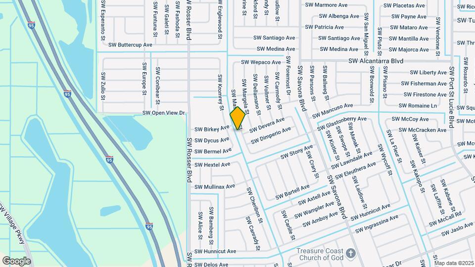 3718 SW Masilunas St Map and Location Details