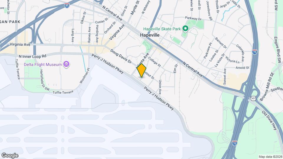 3642 S Fulton Ave Map and Location Details