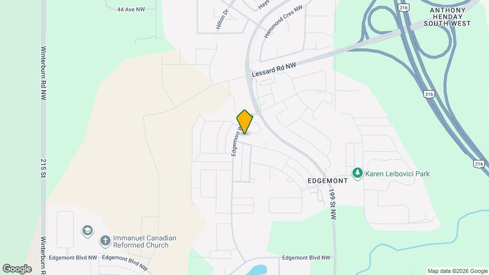 6949 Evans Wynd NW Map and Location Details