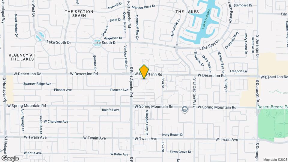 9325 Desert Inn Dr Map and Location Details