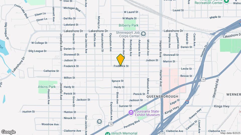 3115 Frederick St Map and Location Details