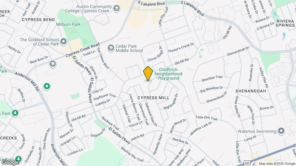 2617 Goldfinch Dr Mapa y Detalles de la Ubicación