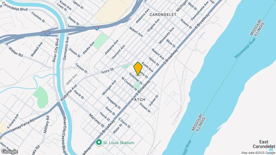 205 Schirmer St Map and Location Details