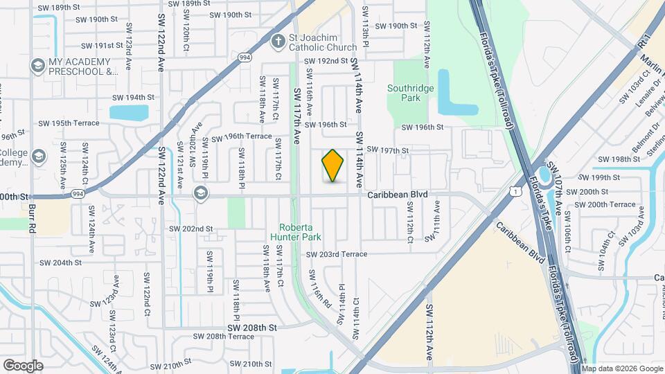 11460 SW 199th St Mapa y Detalles de la Ubicación