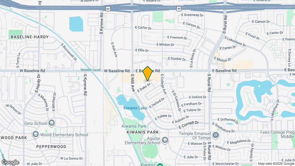 204 E Duke Dr Map and Location Details