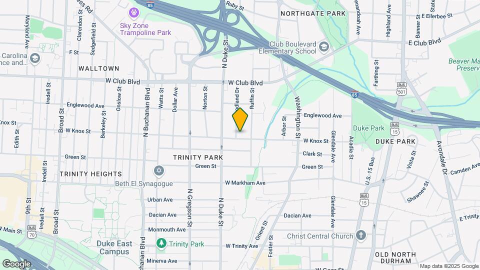 812 W Knox St Map and Location Details