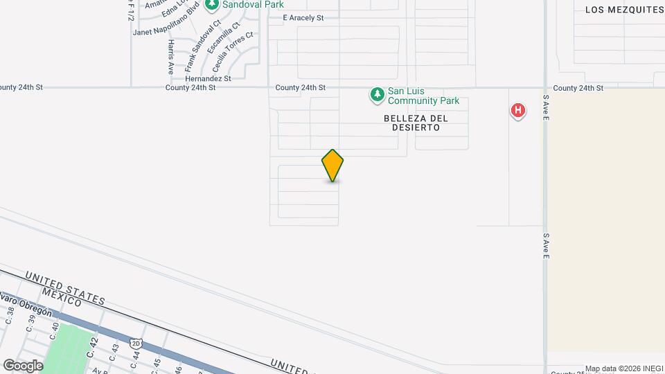 3874 Santa Sophia St Map and Location Details