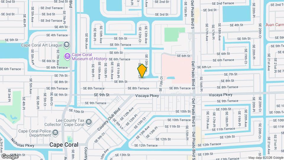 1239 SE 8th St Map and Location Details