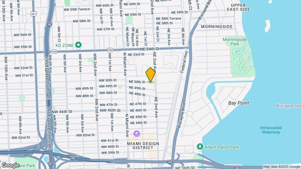 176 NE 50th St Mapa y Detalles de la Ubicación