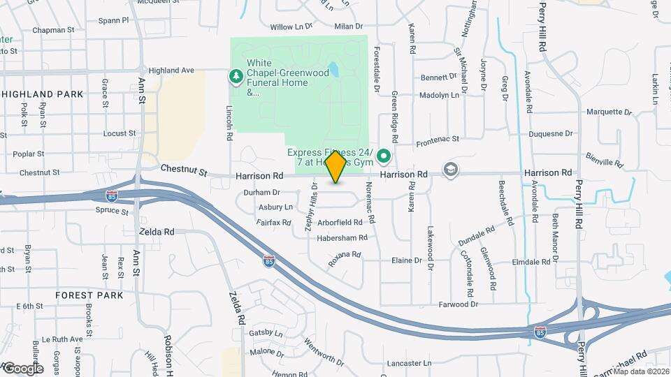 3323 Bedford Ln Map and Location Details