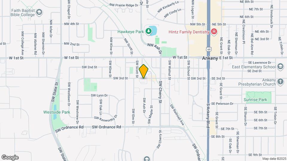 719 SW 3rd St Map and Location Details