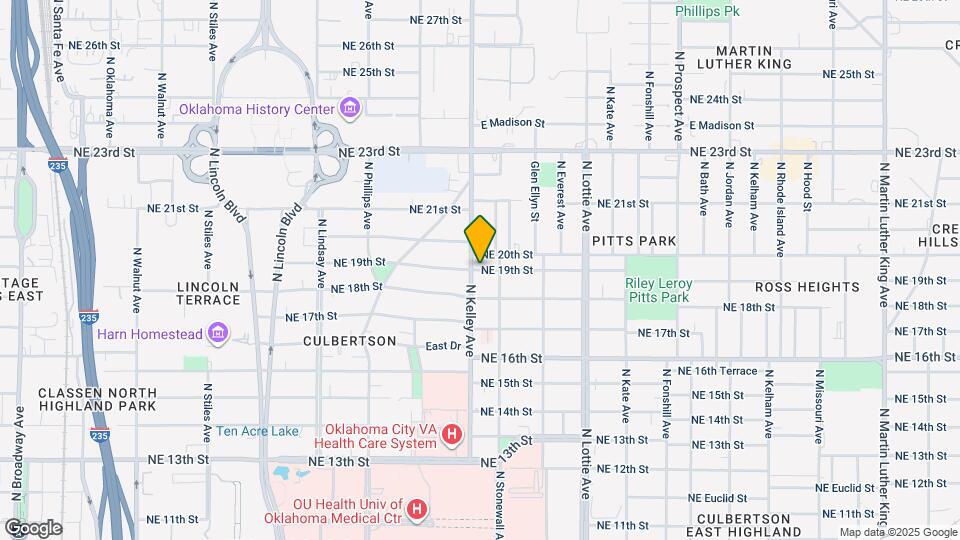 1004 NE 19th St Map and Location Details