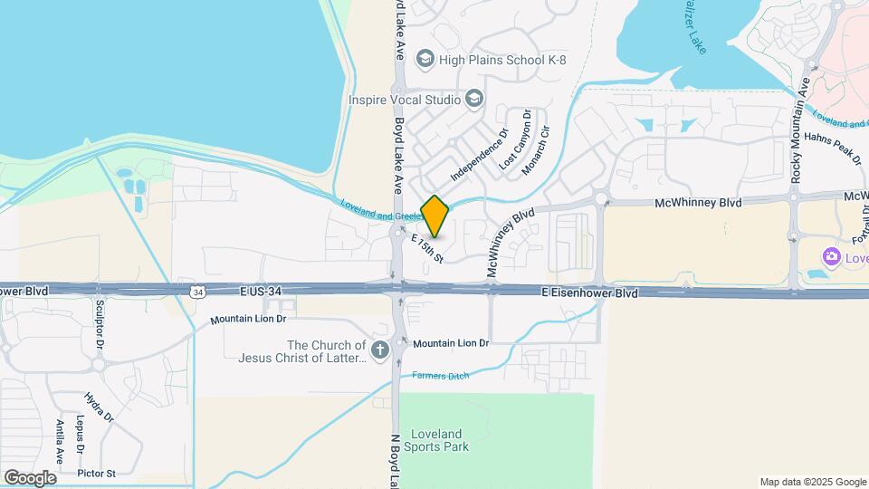 Avenida at Centerra 55+ Active Adult Apartment Homes Map and Location Details