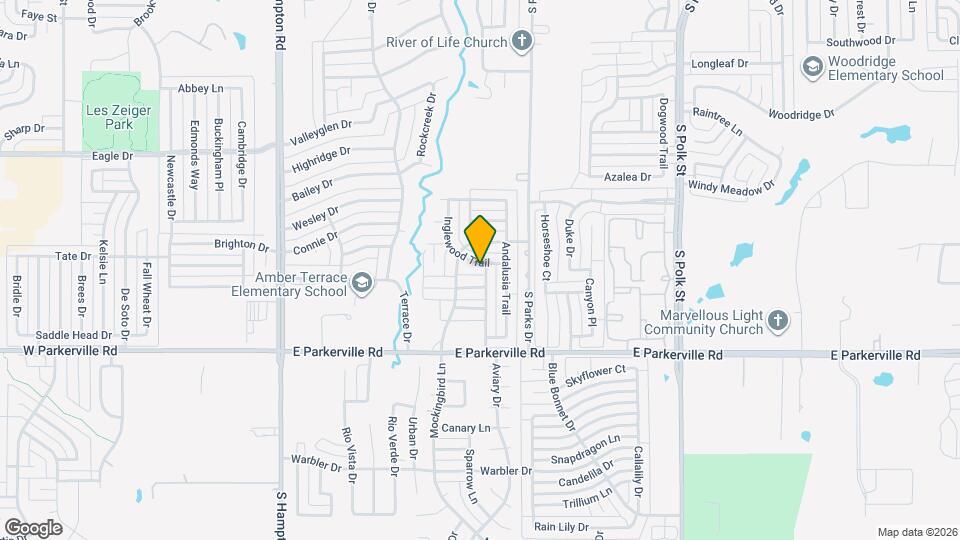 713 Inglewood Trail Map and Location Details